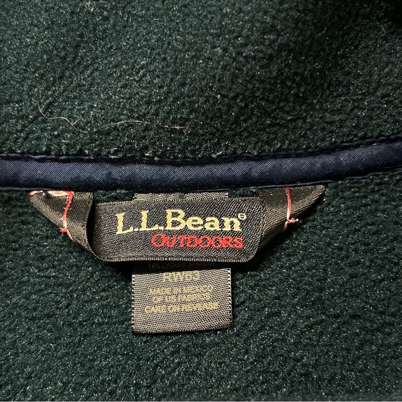Vintage LL Bean Womens Fleece Full Zip Vest Size 1X Outdoor Gorpcore Hiking - Picture 7 of 8
